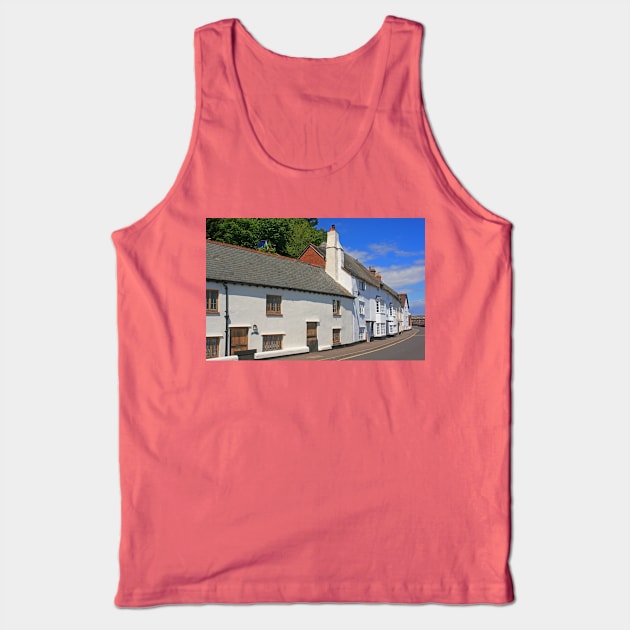 Seafront Cottages, Minehead, May 2021 Tank Top by RedHillDigital